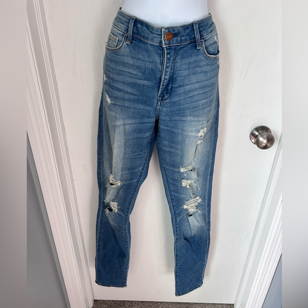 Abercrombie & Fitch Ripped Skinny Jeans-28/6L